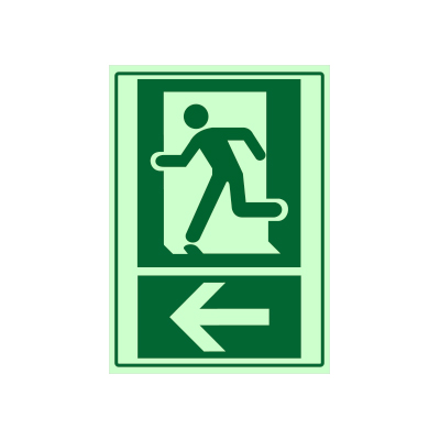 Salida de emergencia - Flecha izquierda - Imagen 4