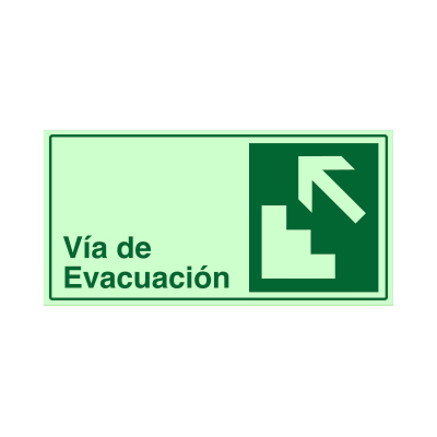 Vía de evacuación - Escalera arriba izquierda - Imagen 2