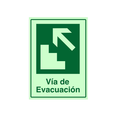 Vía de evacuación - Escalera arriba izquierda - Imagen 4