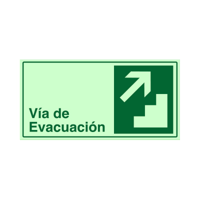 Vía de evacuación - Escalera arriba derecha - Imagen 2