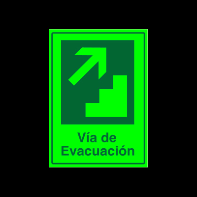 Vía de evacuación - Escalera arriba derecha - Imagen 3