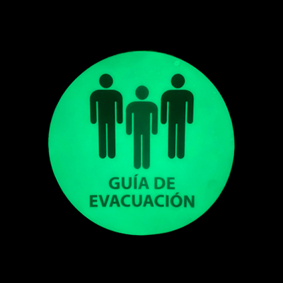 Paleta Guía de evacuación